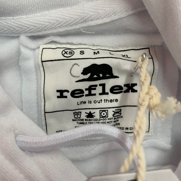 Reflex white hoodie 158 - Picture 3 of 3